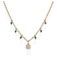Collana Amen Donna in Argento Cristallo CLQRVZ - CLQRVZ